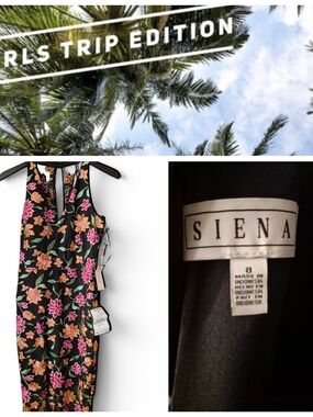 Girls Trip Edition: Floral Embroidered Mesh Dress